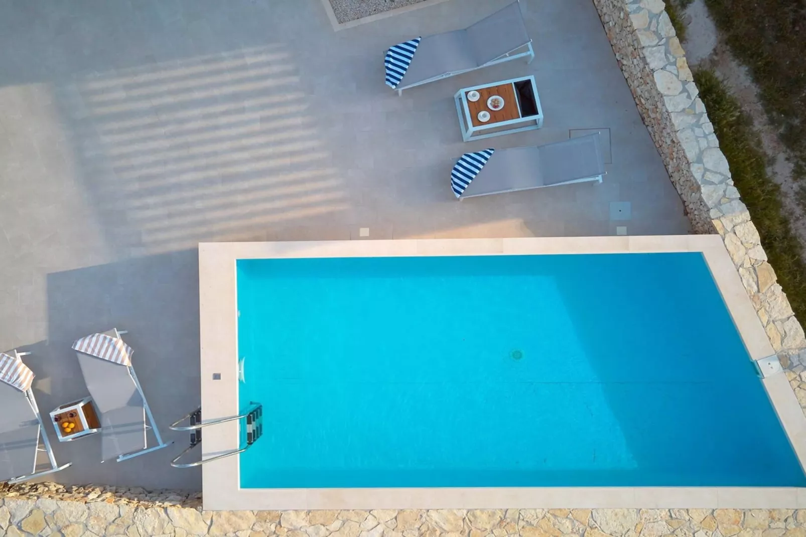 Luxury Seafront Villa Casa Familija Brac with Pool - Zwembad