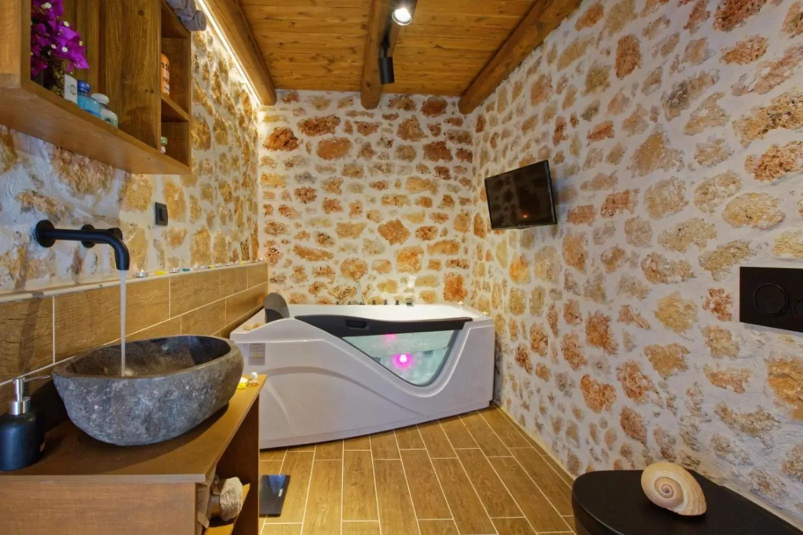 Seafront Villa Kallia & George - Badkamer