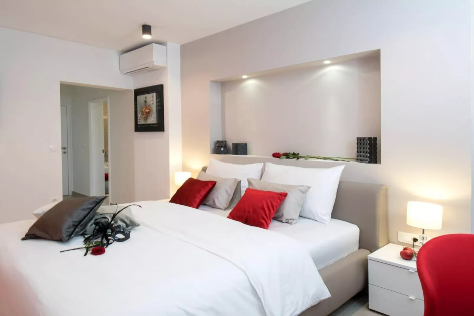 Luxury Villa Happiness Omis with Pool, Gym & Sauna - Slaapkamer