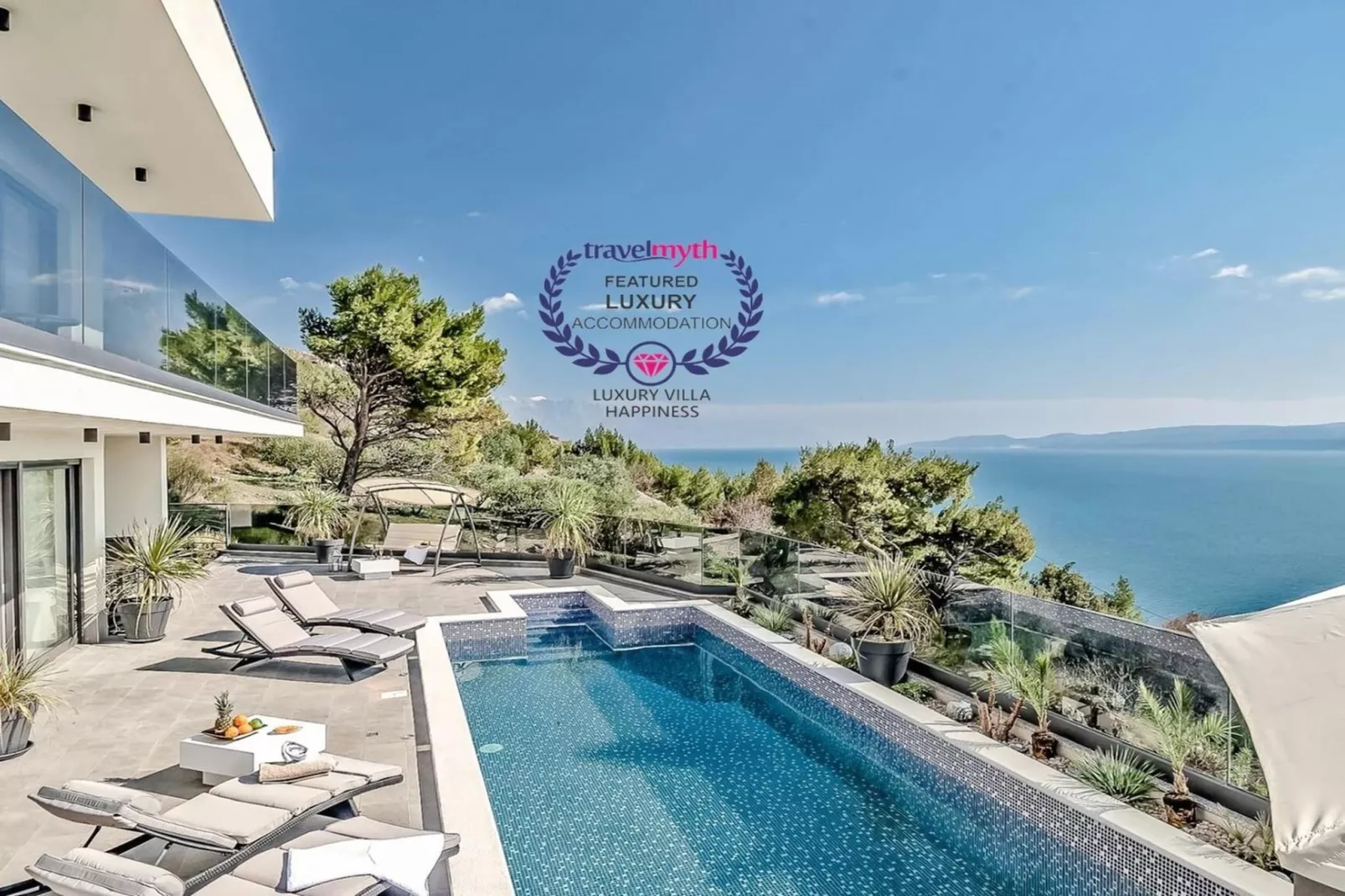 Luxury Villa Happiness Omis with Pool, Gym & Sauna - Zwembad