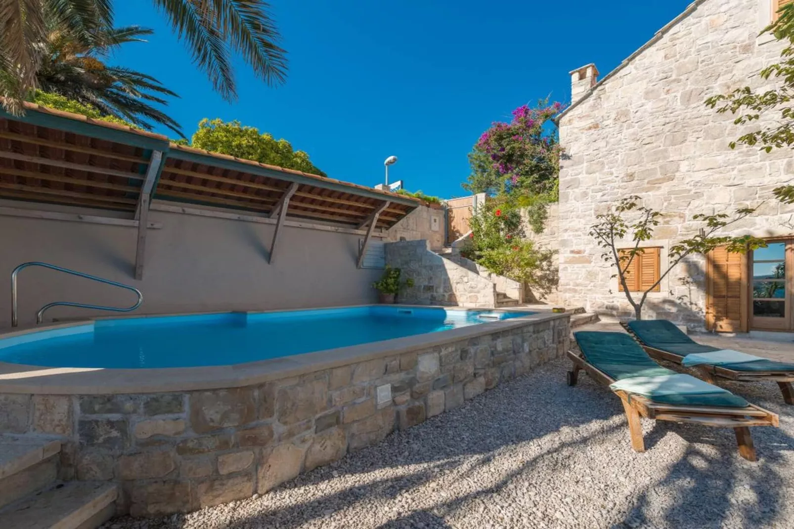 Luxury Seafront Villa Mare Orebic with Pool - Zwembad