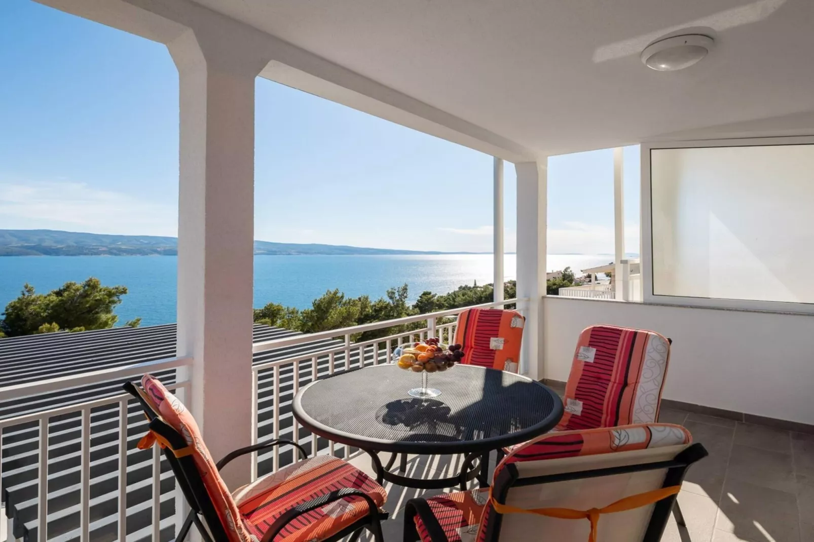 Luxury Villa Holiday Residence Omis w/ Heated Pool - Terrasbalkon