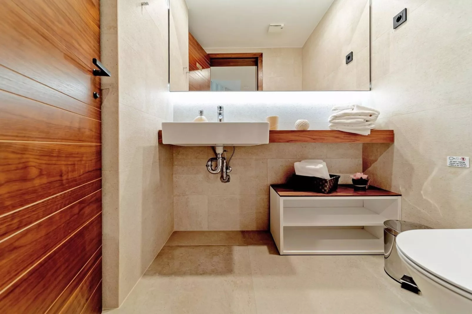 Luxury Villa Delight II – Promajna, Heated Pool - Badkamer