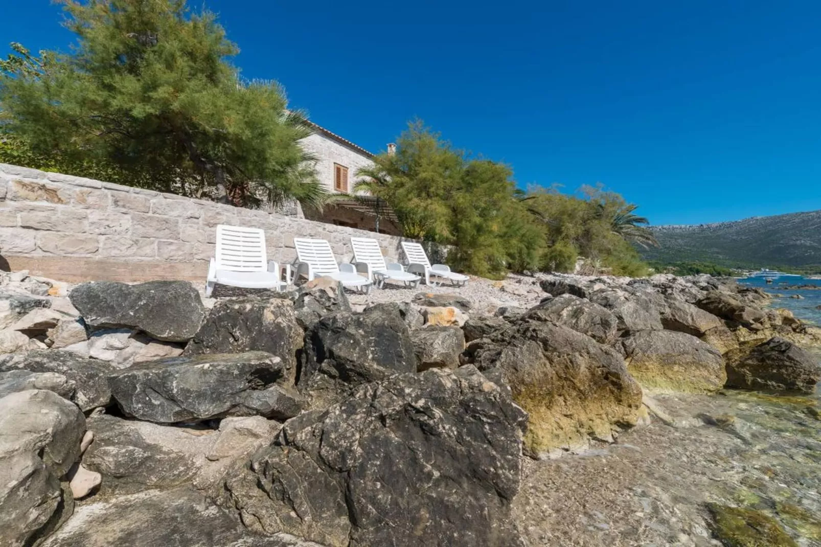 Luxury Seafront Villa Mare Orebic with Pool - Gebieden zomer 5km