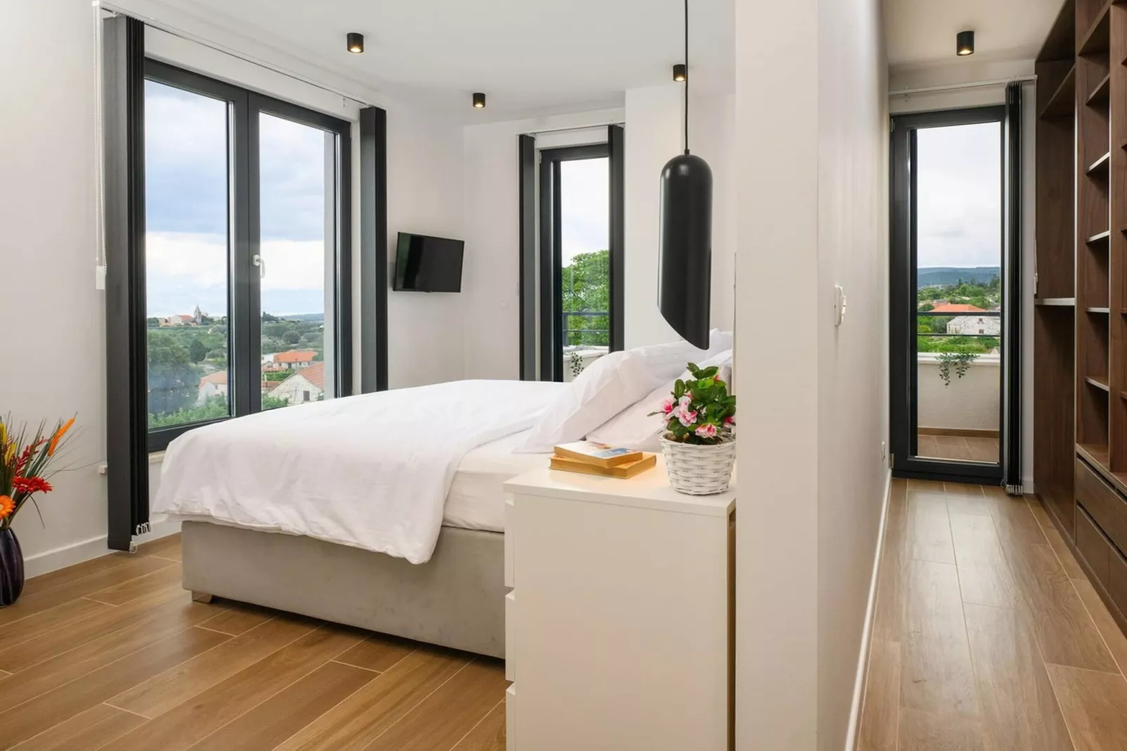 Luxury Villa Soleia Skrip with Private Pool - Slaapkamer