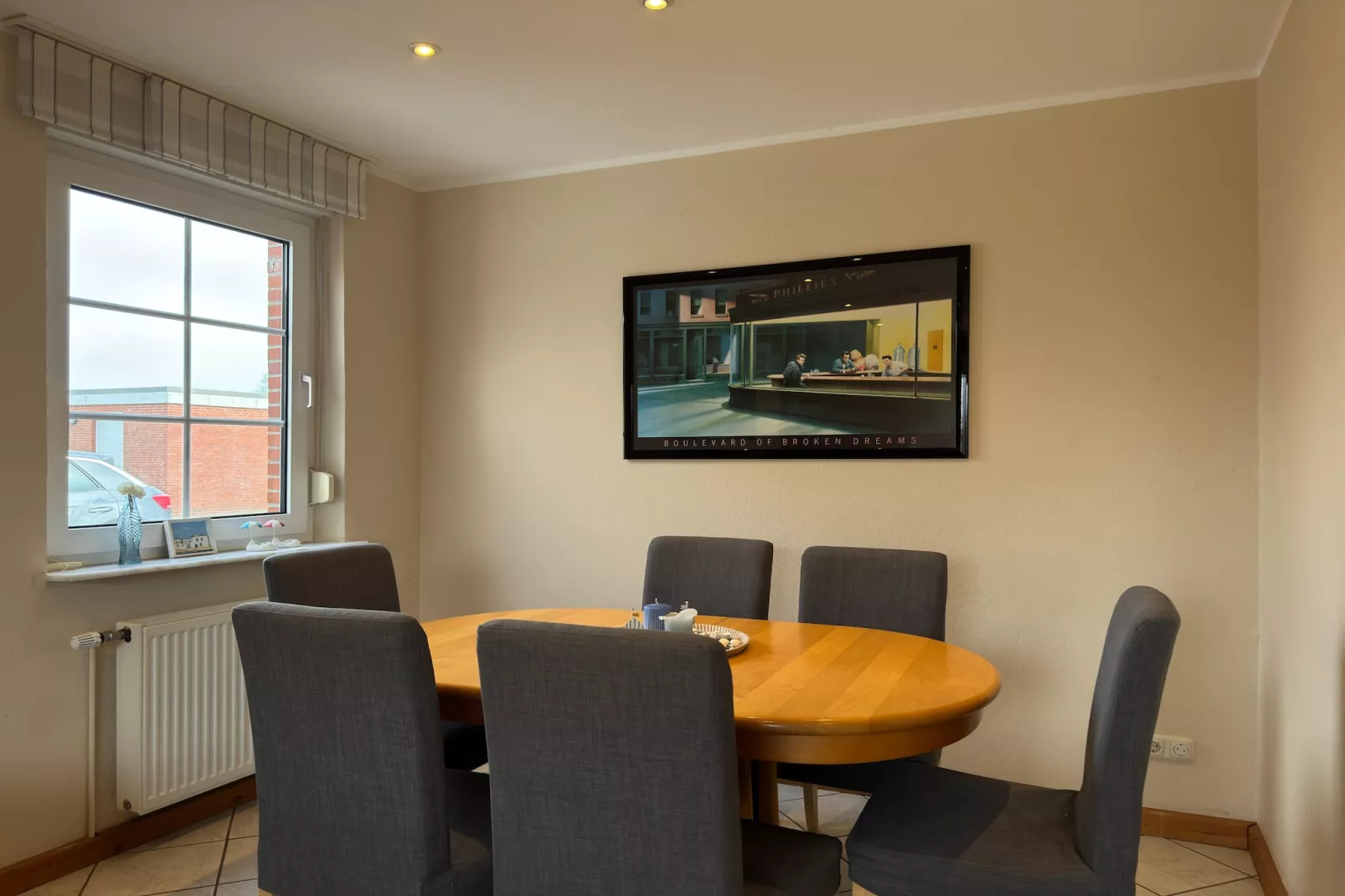 Bungalow in Dornumersiel - Eetkamer