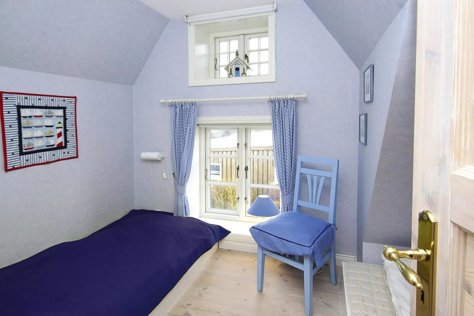 Doppelhaus in Oldsum auf Föhr-Haus 1 - Slaapkamer