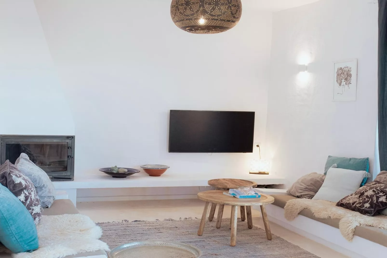 Villa Iza Belén - Woonkamer