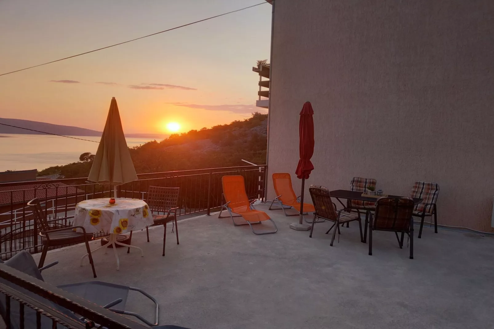 Apartments Luka & Leona - Two Bedroom Apartment with Balcony Luka - Uitzicht
