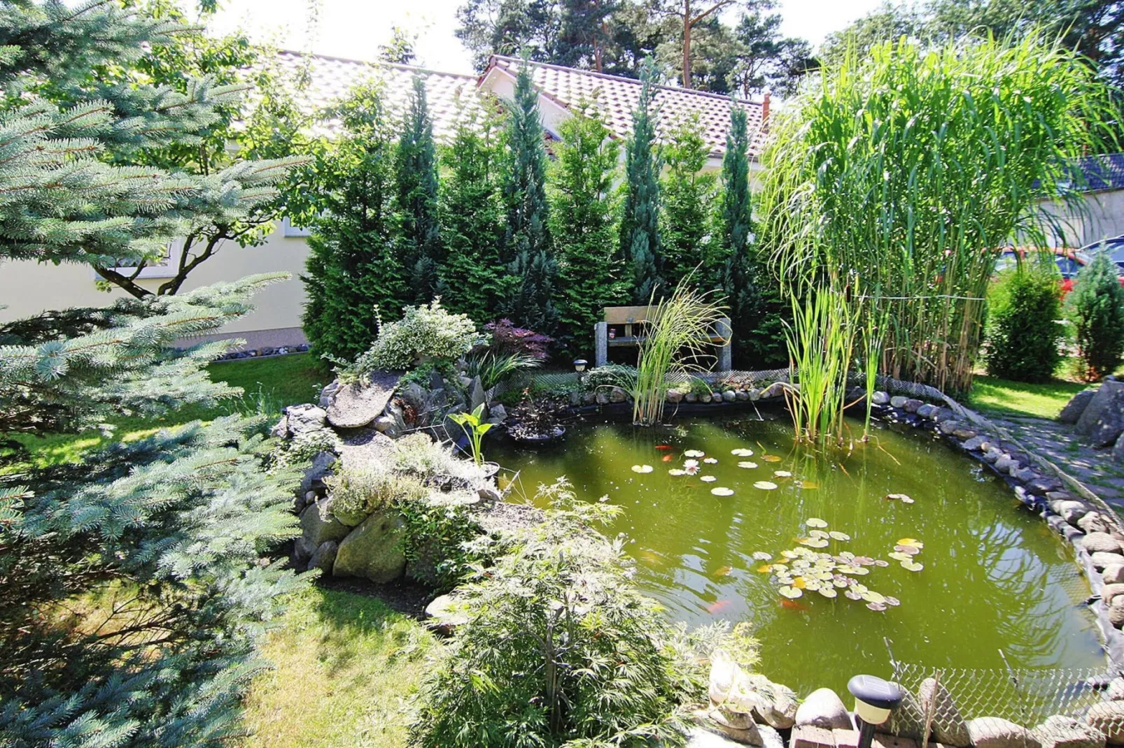 Doppelhaushälfte links - Waterzicht