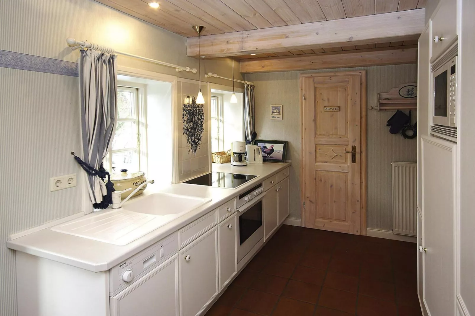 Doppelhaus in Oldsum auf Föhr-Haus 1 - Keuken