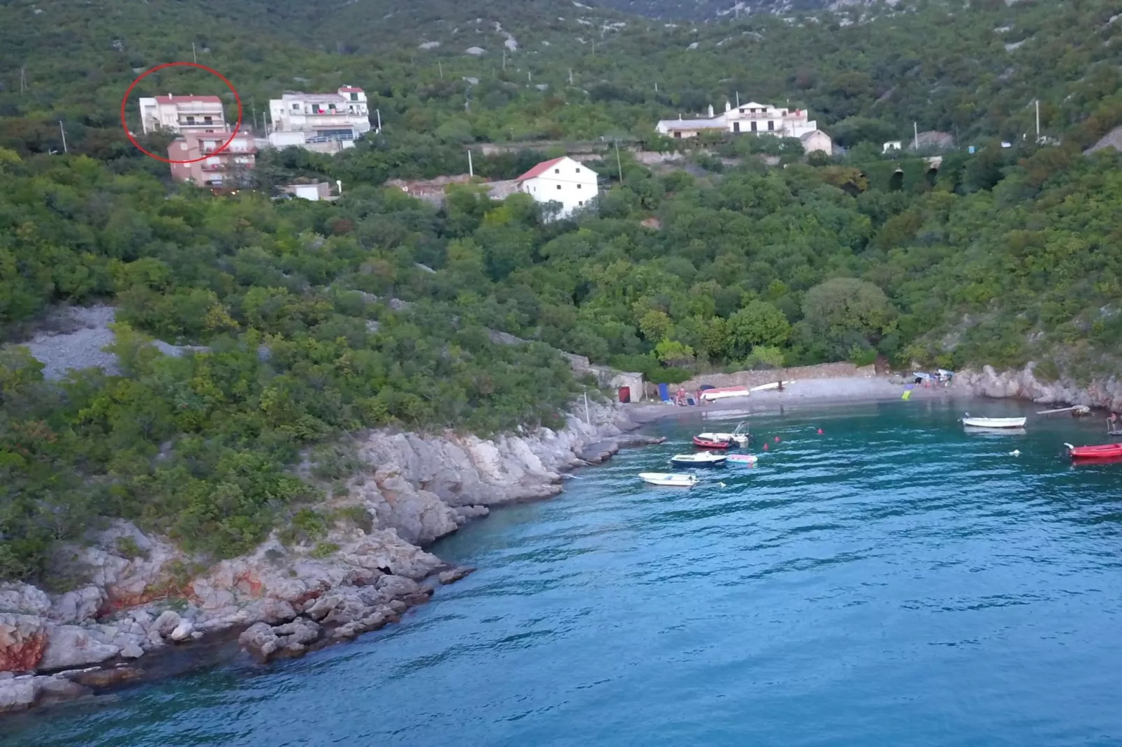 Apartments Luka & Leona - Two Bedroom Apartment with Balcony Luka - Uitzicht