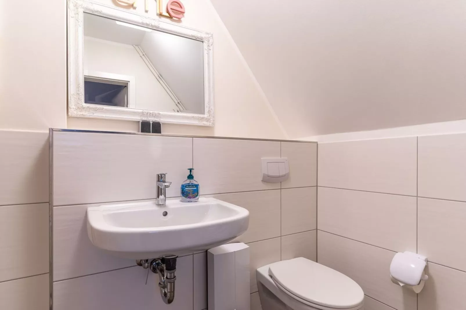 Ferienwohnung Anneliese - Badkamer