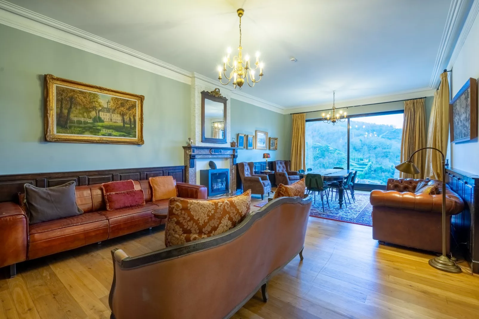 Chateau Constance 12 pax - Woonkamer