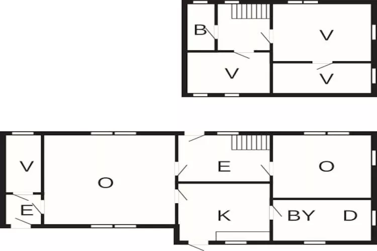 56677 NIKLAGARDEN - Plattegrond