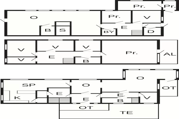 10 persoons vakantie huis in Folkestad - Plattegrond