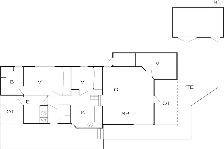 8 persoons vakantie huis in Bogense-By Traum - Plattegrond