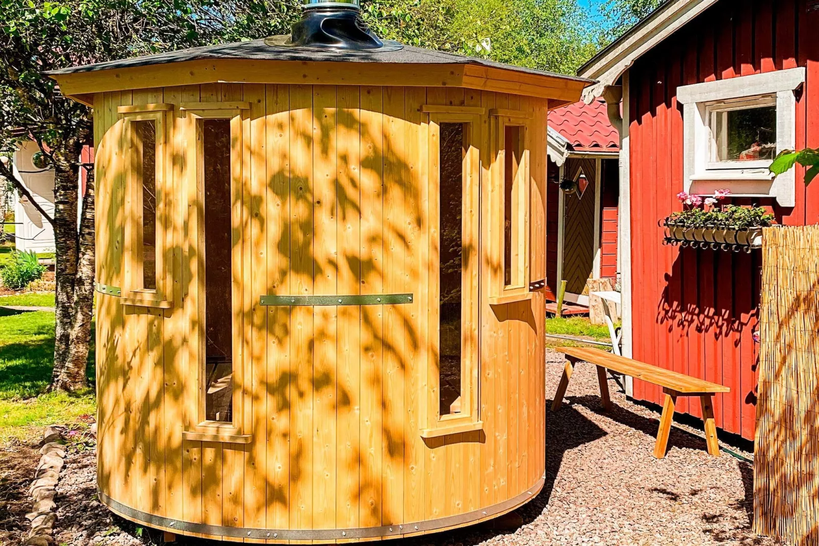 Charmante zomerhut met sauna-By Traum