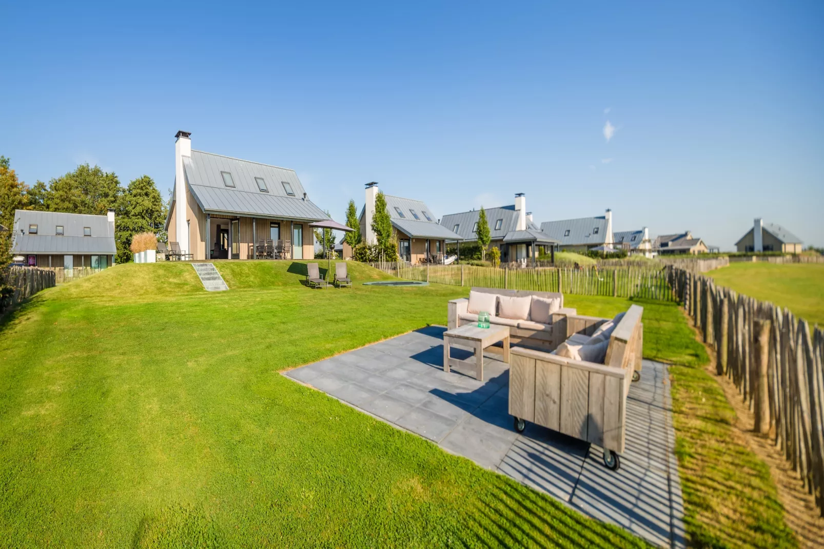 Resort Waterrijk Oesterdam 8 - Buitenkant zomer