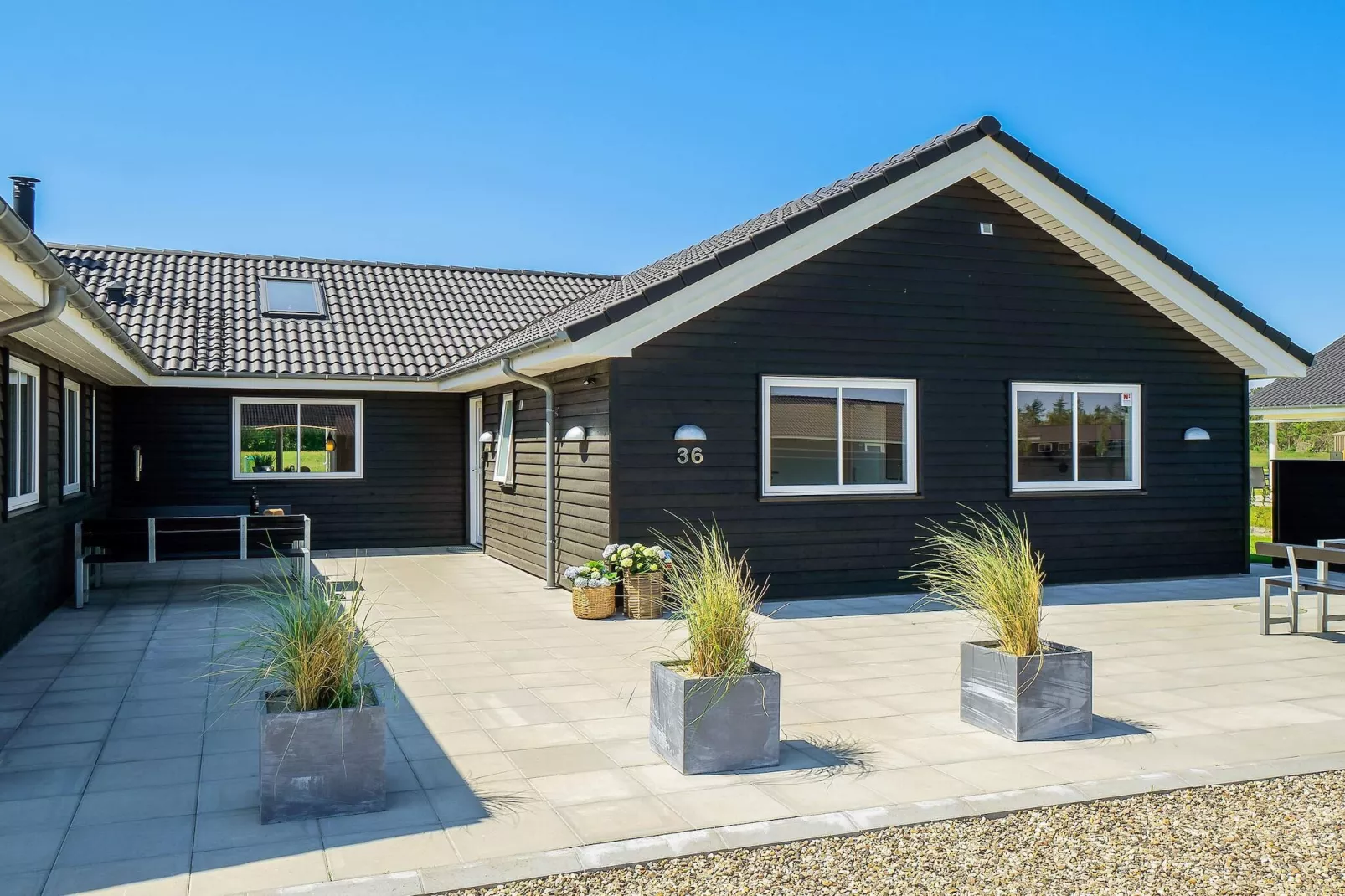 5 sterren vakantie huis in Nørre Nebel - Buitenlucht