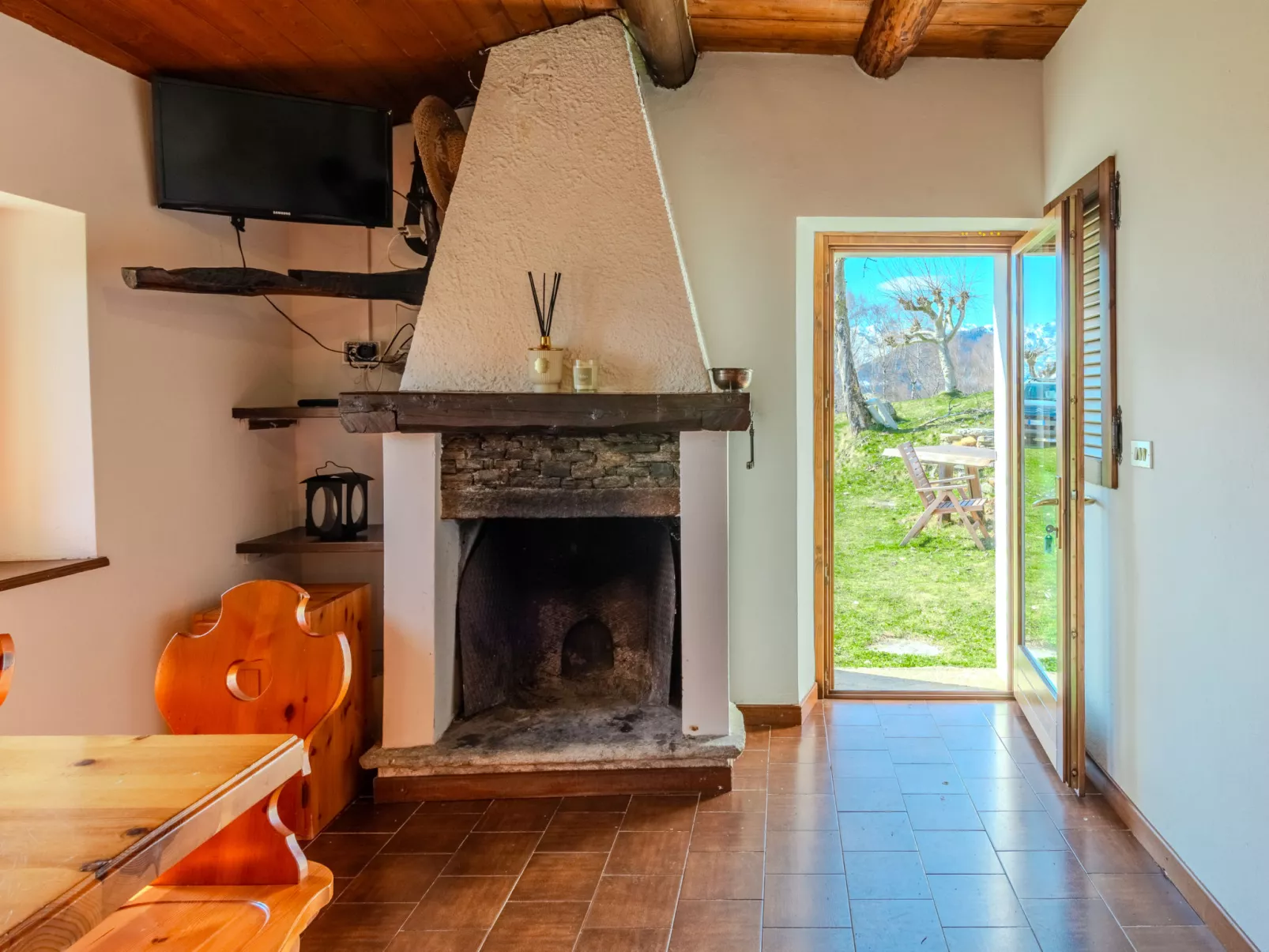 Baita Santina - Binnen