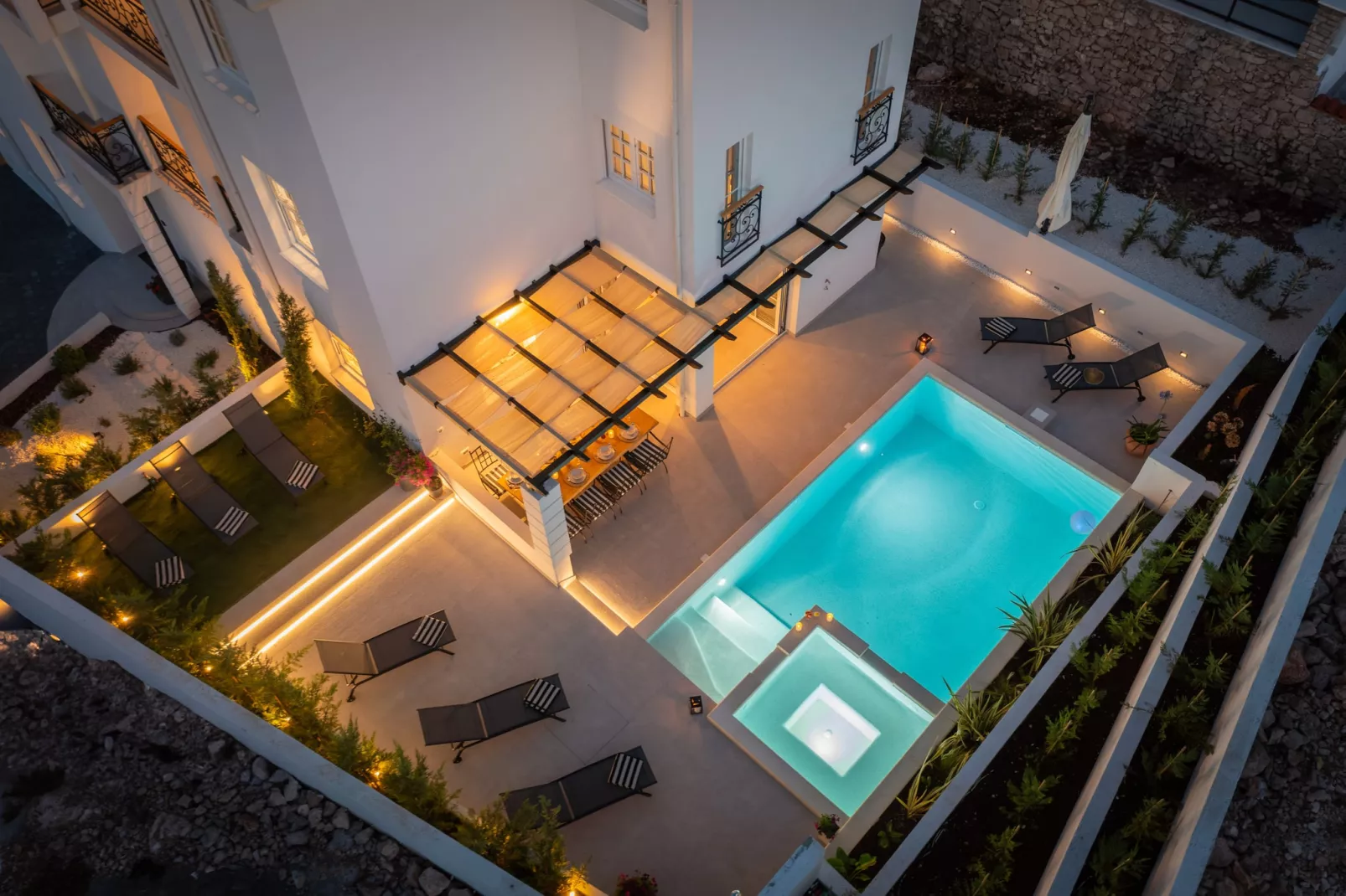 Villa Verde Ražanj with heated pool - Zwembad