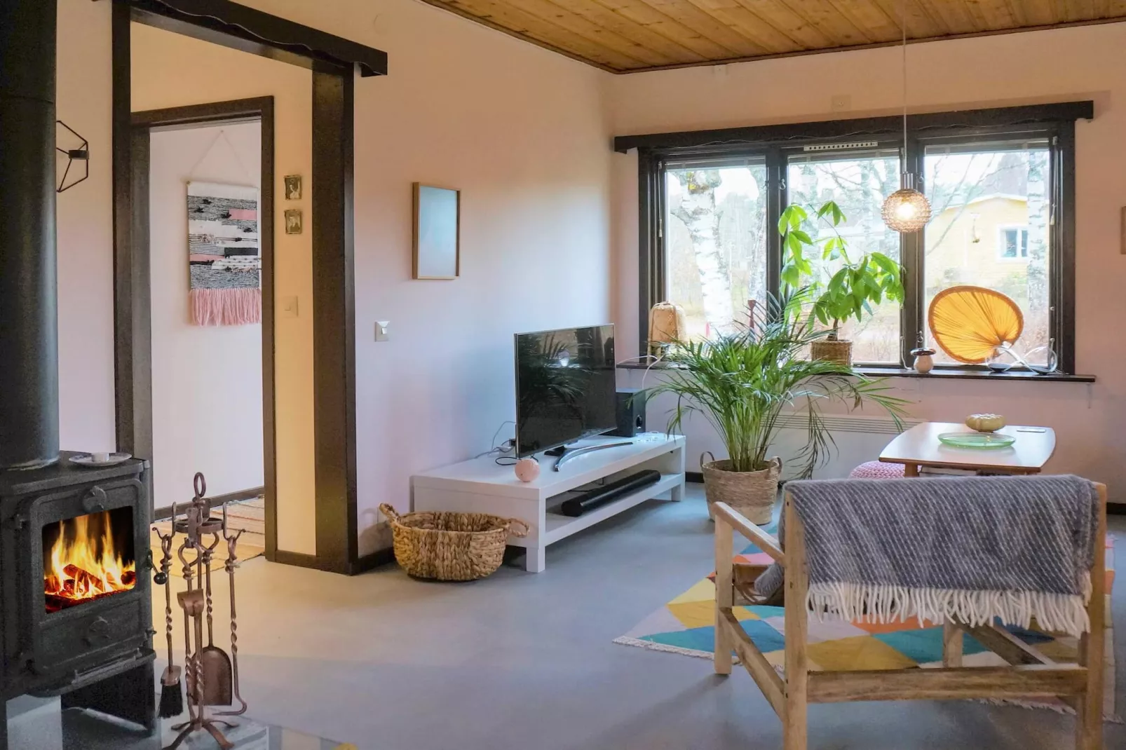 Charmante zomerhut met sauna-By Traum - Binnen