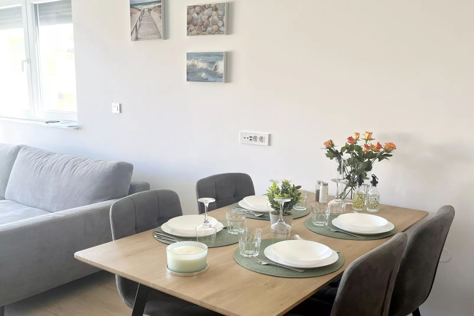 Apartment Mariner 1 with heated pool - Eetkamer