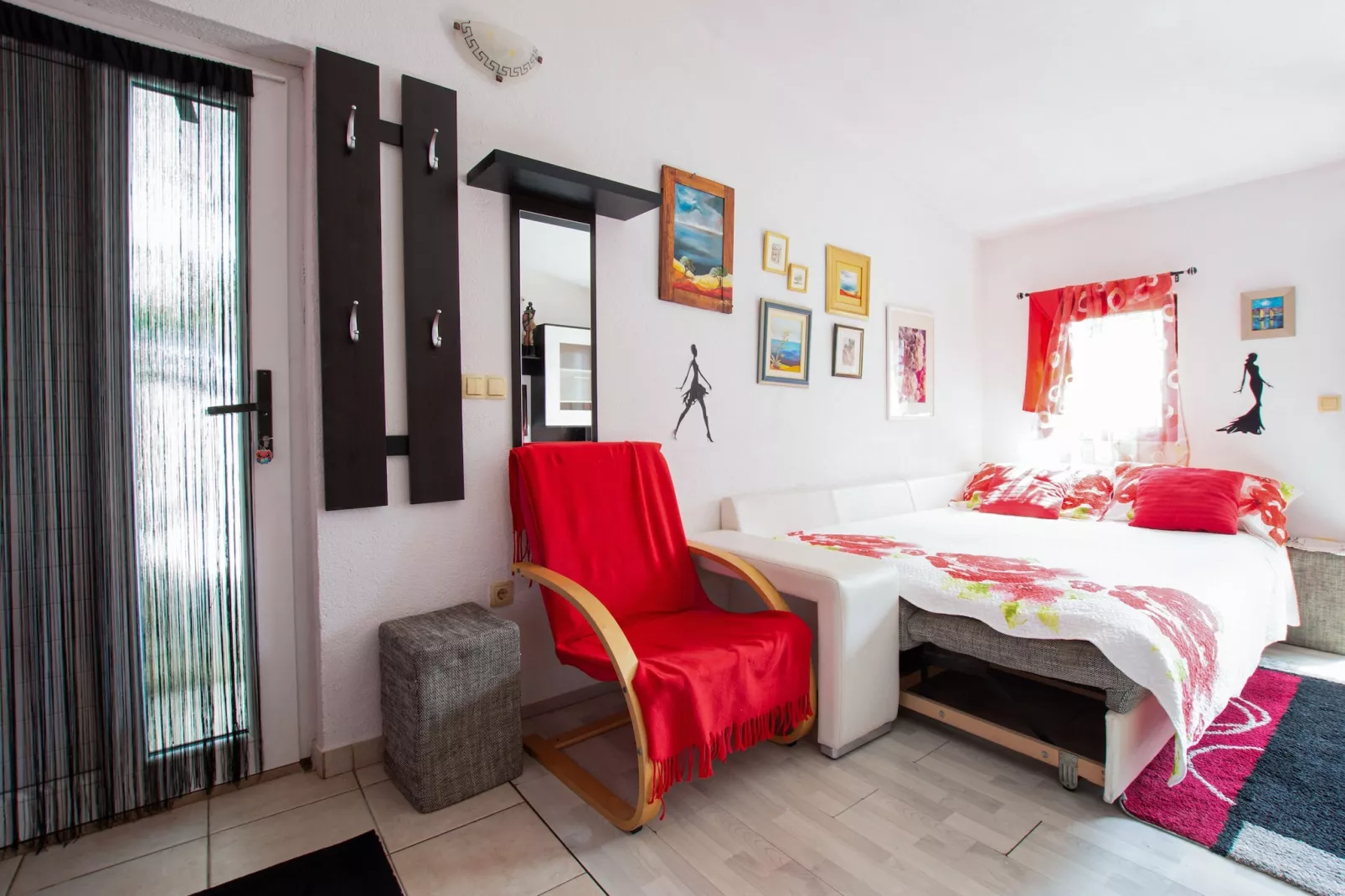 Studio apartment Babilo A3 - Slaapkamer