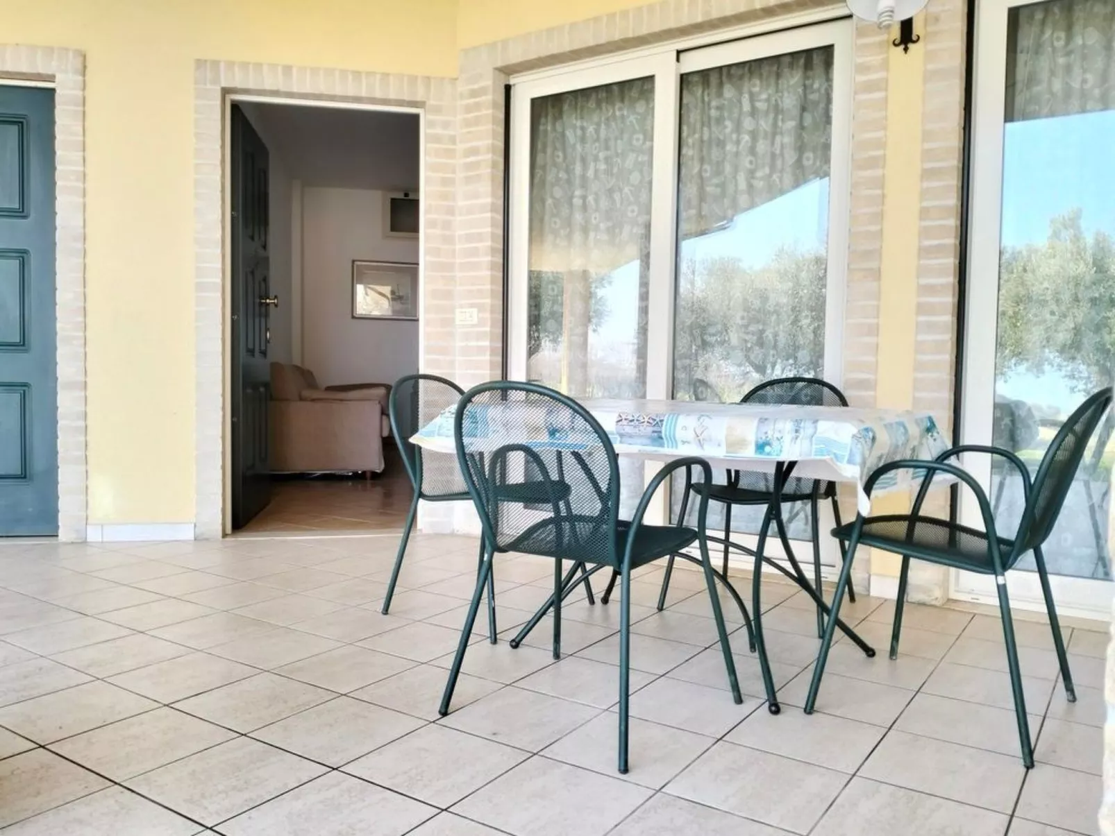 Schoene Appartment mit panoramische Blick - Buiten