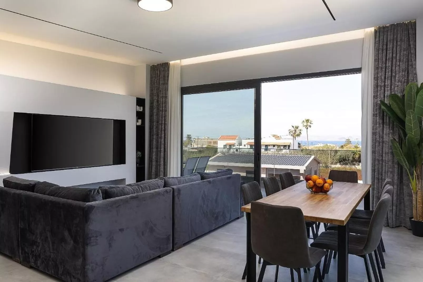 Resmi Seaview Villa - Woonkamer