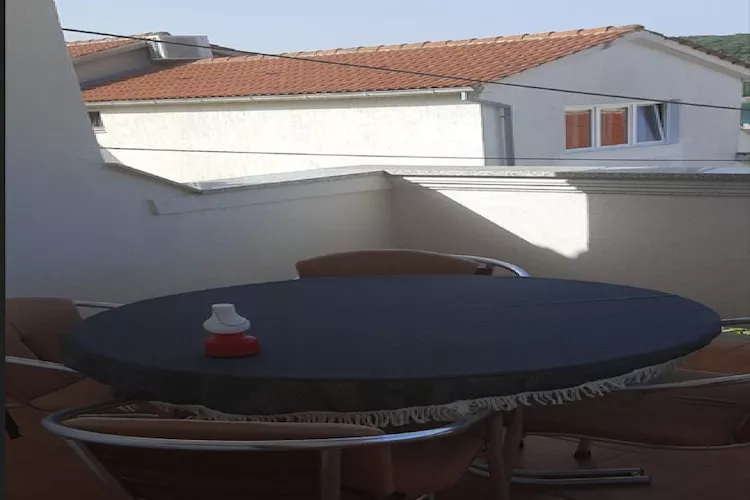 Apartments Snjezana - One Bedroom Apartment with Balcony and Sea View A1 - Terrasbalkon