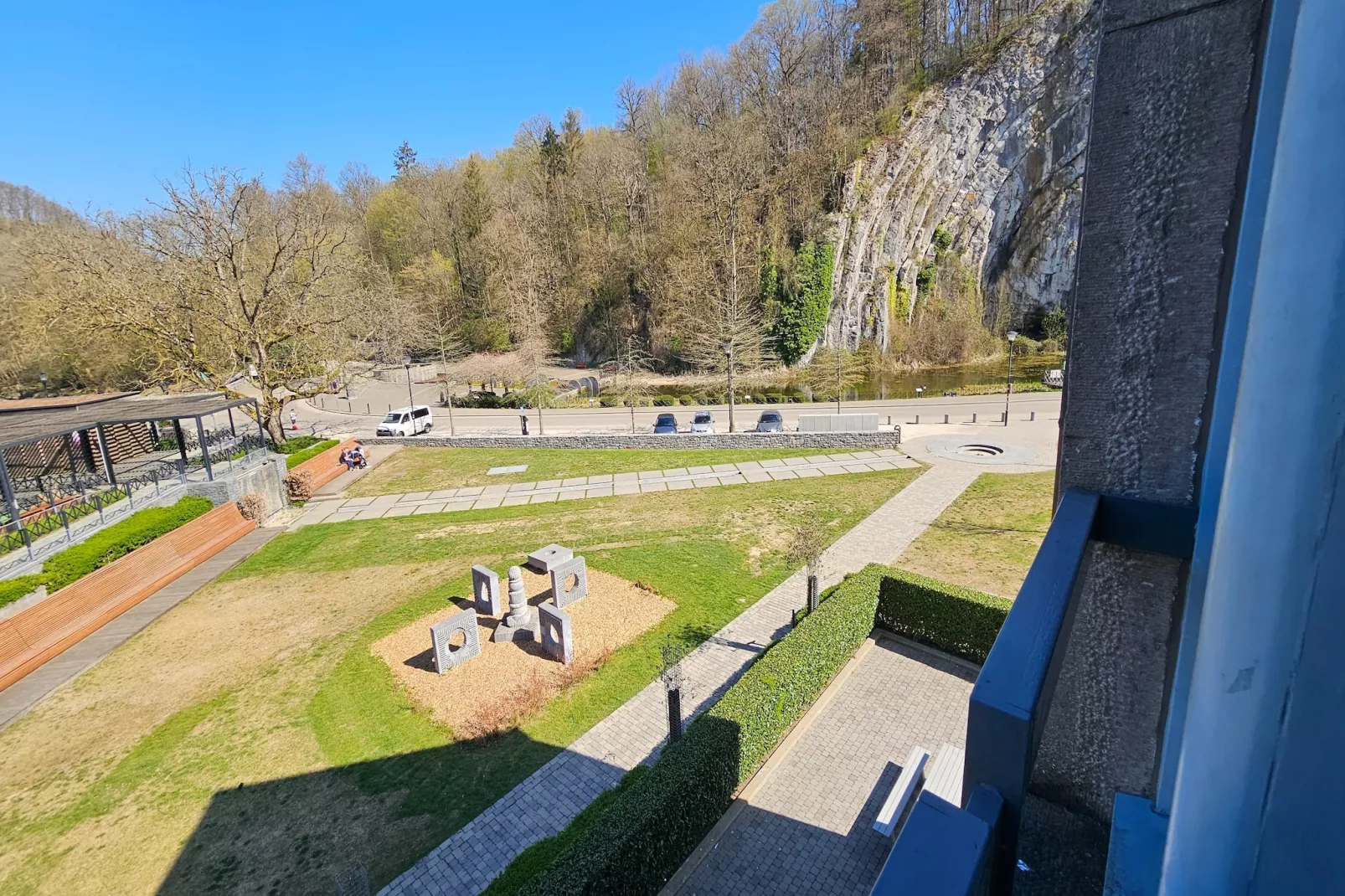 Durbuy center - Uitzicht zomer