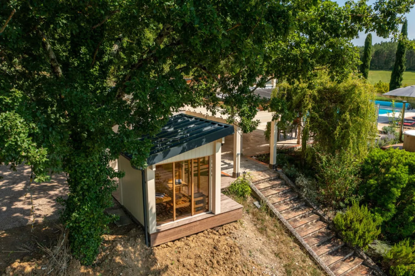 SCI Le Caz Propriété – Villa de Luxe dans le Sud de la France 14 persons - Buitenlucht