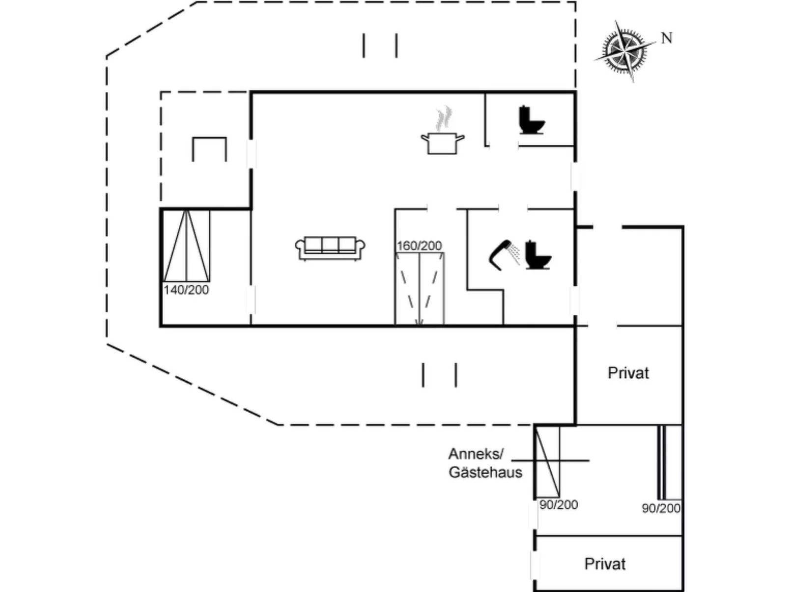 "Litle" - 600m from the sea