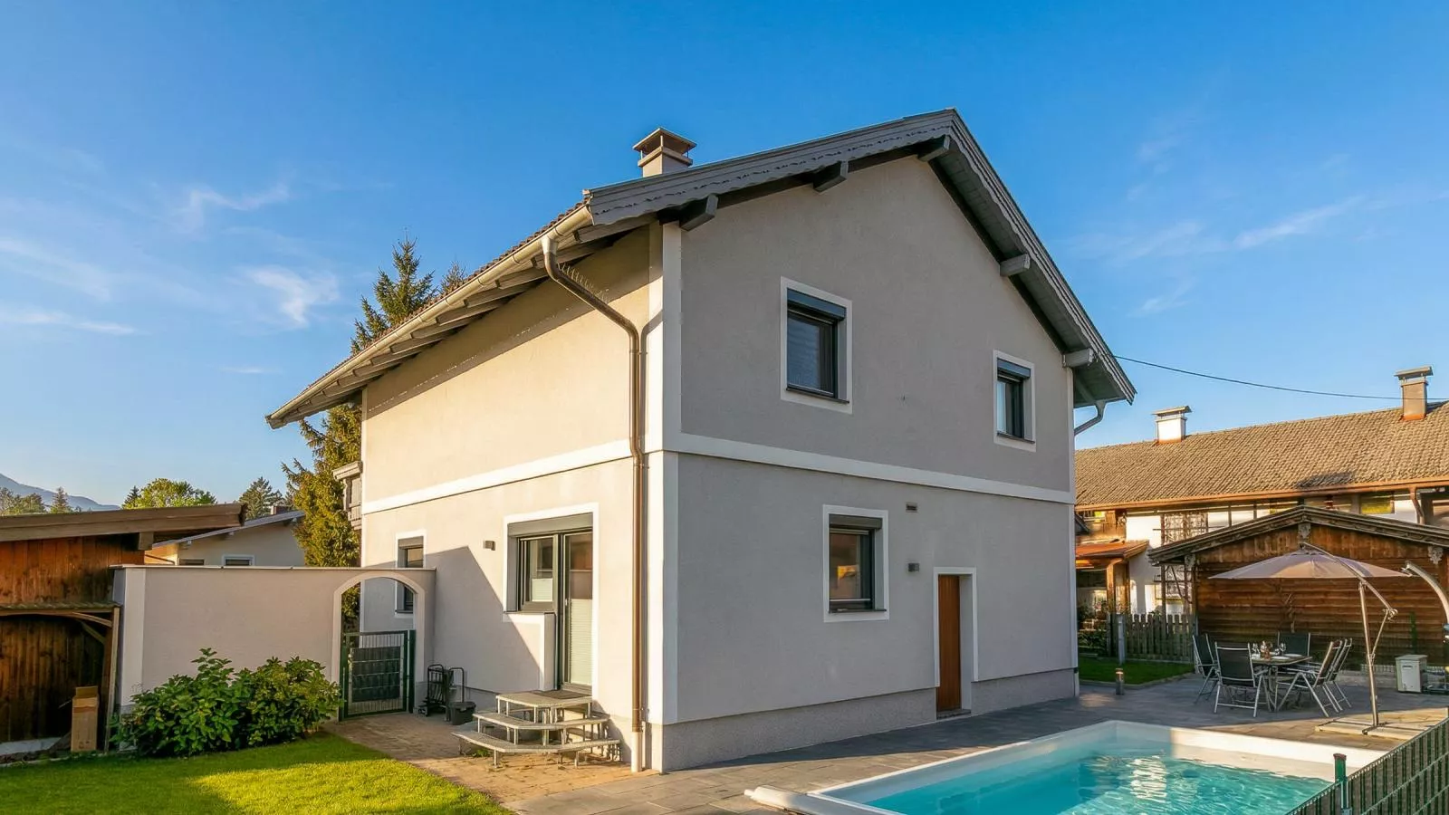 Kaiser Chalet Ebbs - Buitenkant zomer