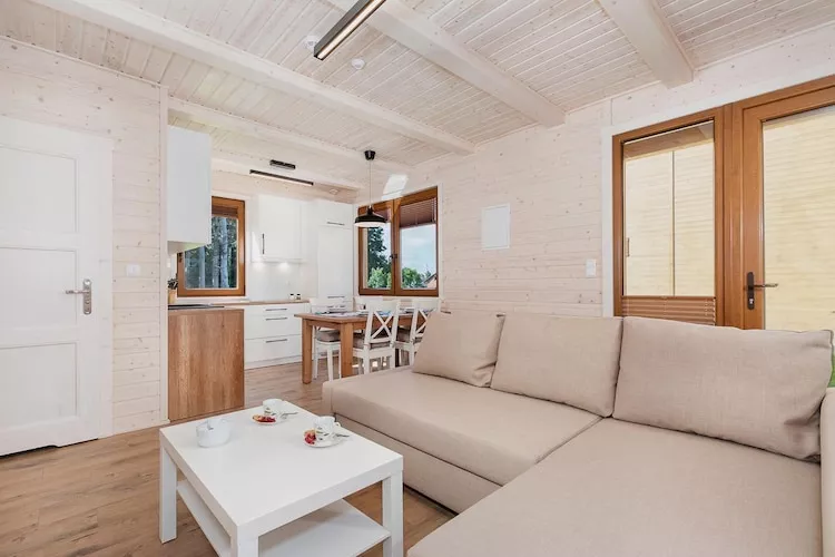 Domy wakacyjne z basenem blisko morza Rewal - Woonkamer