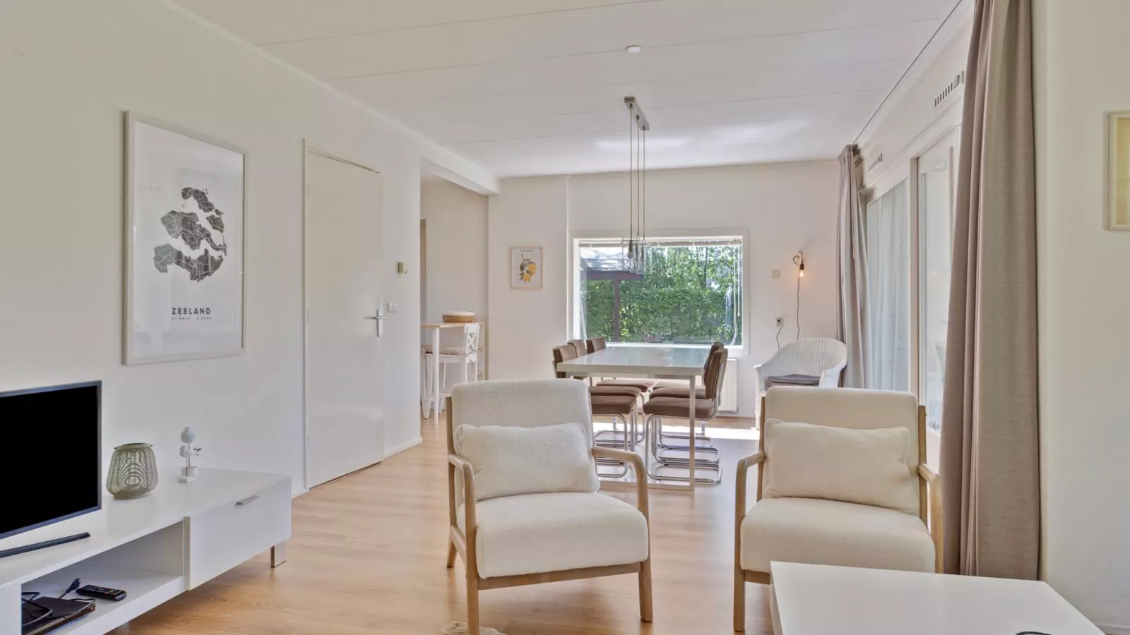 Duinlodge Groot Valkenisse - Woonkamer