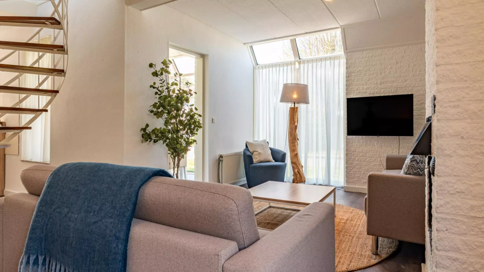 Zeeuwse Wellness Lodge - Woonkamer