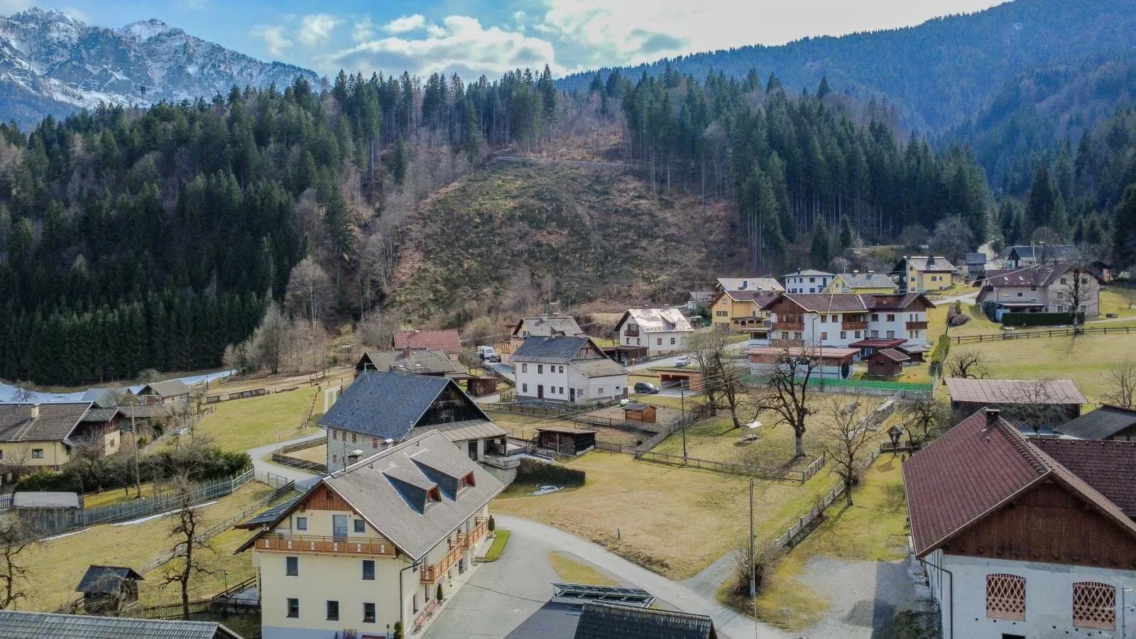 Salburg Tröpolach - Gebied winter 1km