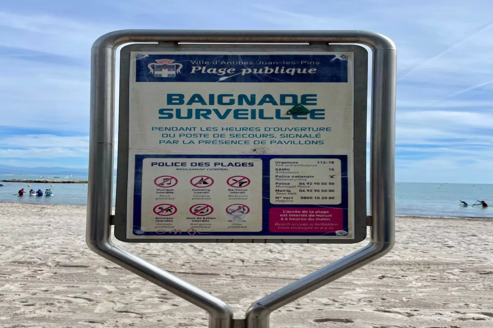 Appartement en bord de mer – Plage de la Salis - Sfeer