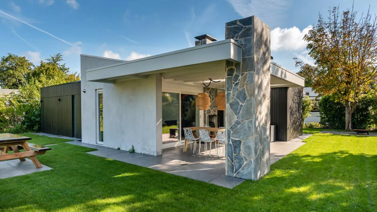 Bos  Meer Lodge Kamperland - Buitenkant zomer