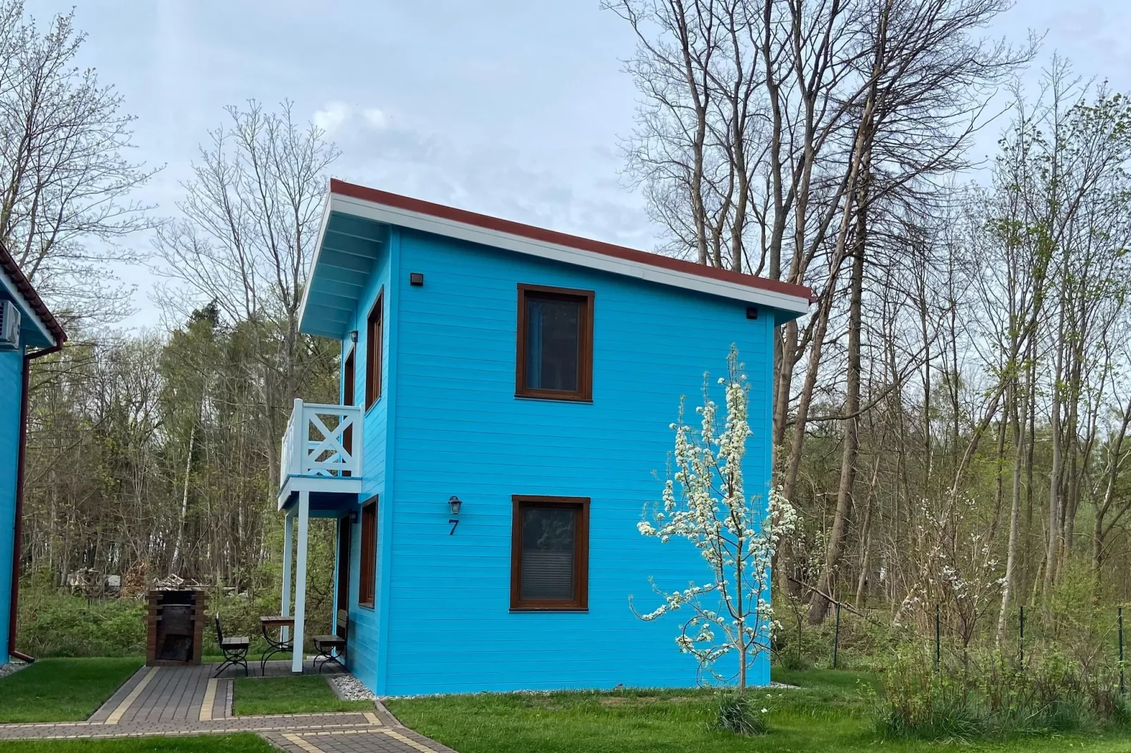 Domy wakacyjne z basenem blisko morza Rewal - Buitenkant zomer