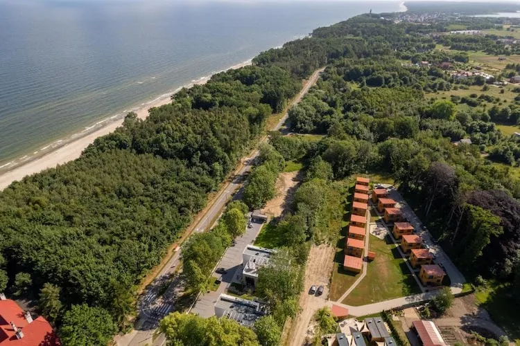 Domy wakacyjne z basenem blisko morza Rewal dom nr 2 - Buitenkant zomer