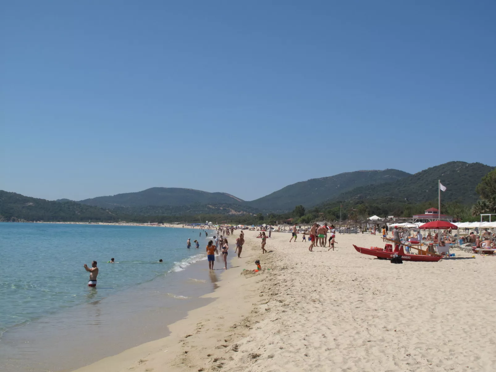 Renovierte Wohnung nur wenige Schritte vom Strand entfernt in Costa Rei - Omgeving