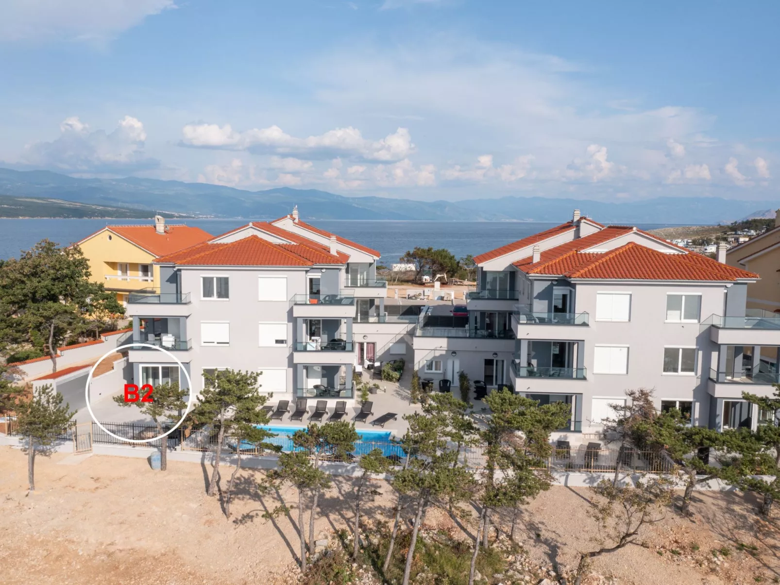 Apartment SeaLuxe mit Whirlpool - Buiten