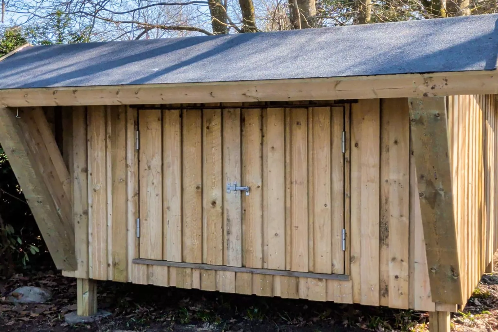 Afgelegen oase bij Kvie-meer-By Traum