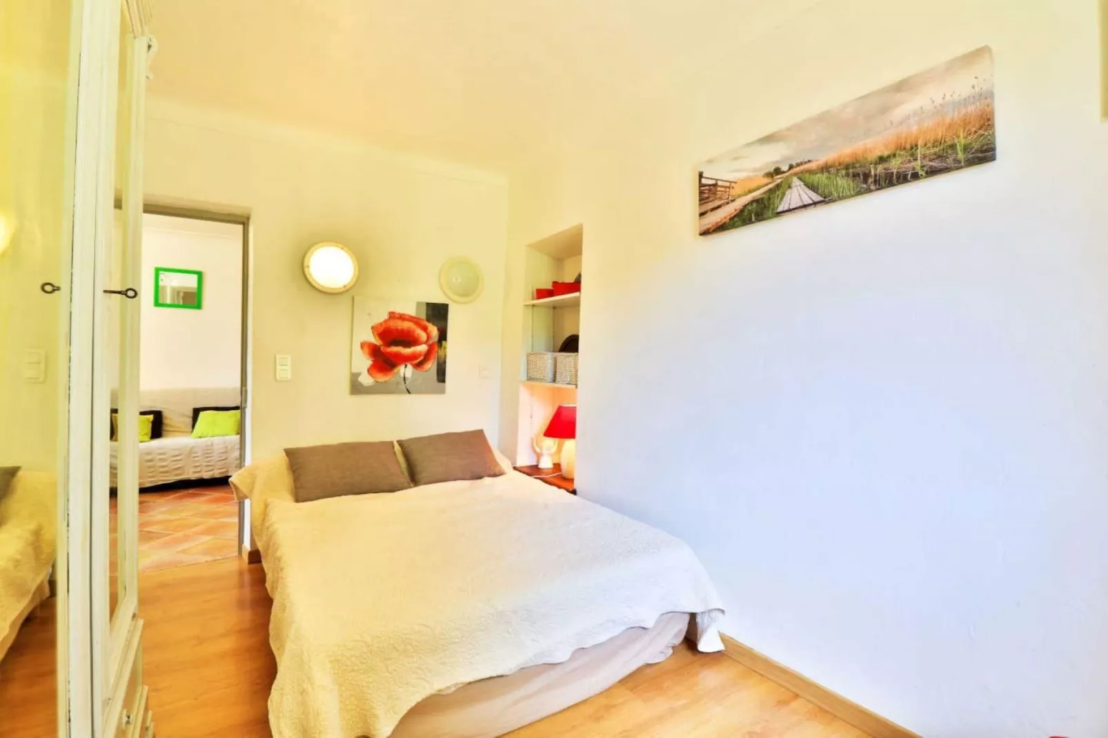 Noelie rez de jardin - Slaapkamer