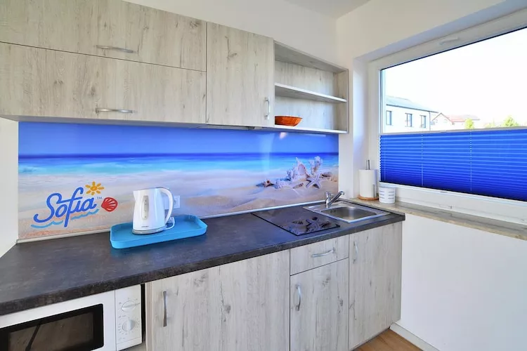 Domy wakacyjne z basenem letnim dla max 4 osób Jarosławiec - Keuken