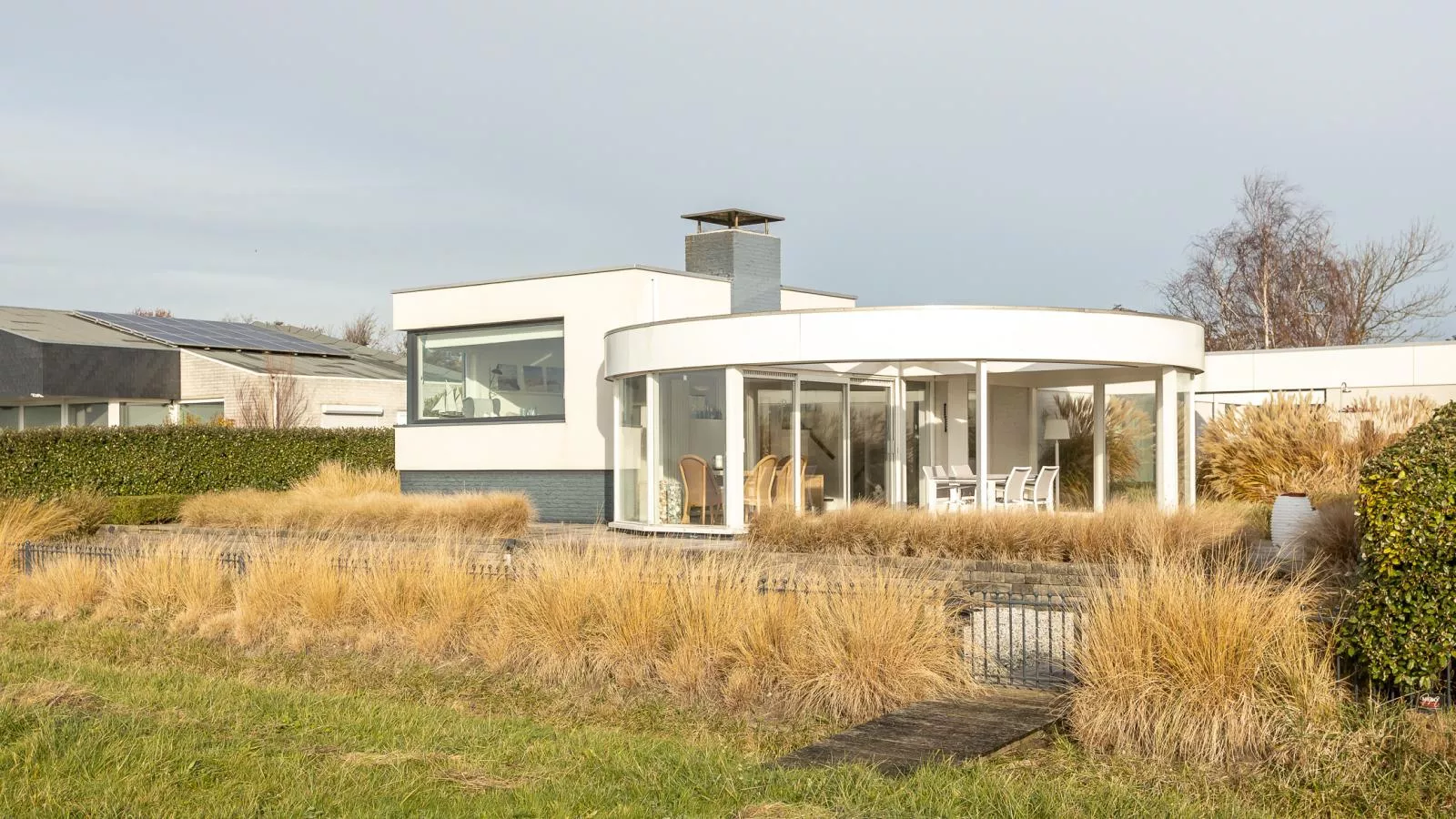 Veerse Meer Natuurvilla - Buitenkant zomer